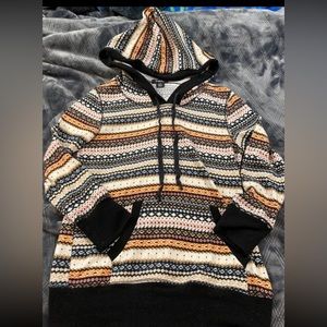 Light weight boho print pullover